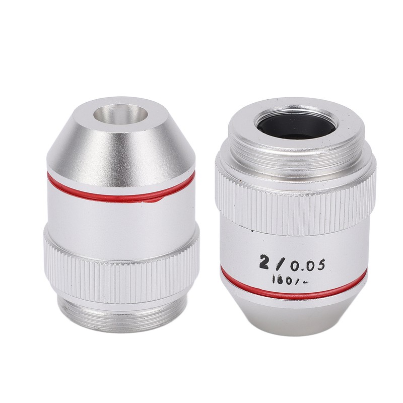 2x 195 Achromatic Objectives Low Magnification RMS Thread 20.2mm for