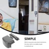 Mobestech Replacement Safety Buckle Camper Refrigerator Door Lock for Rvs