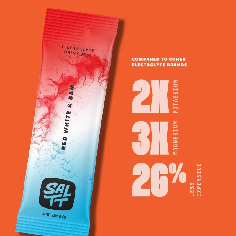 SALTT Electrolyte Drink Mix - Red White & Bam -