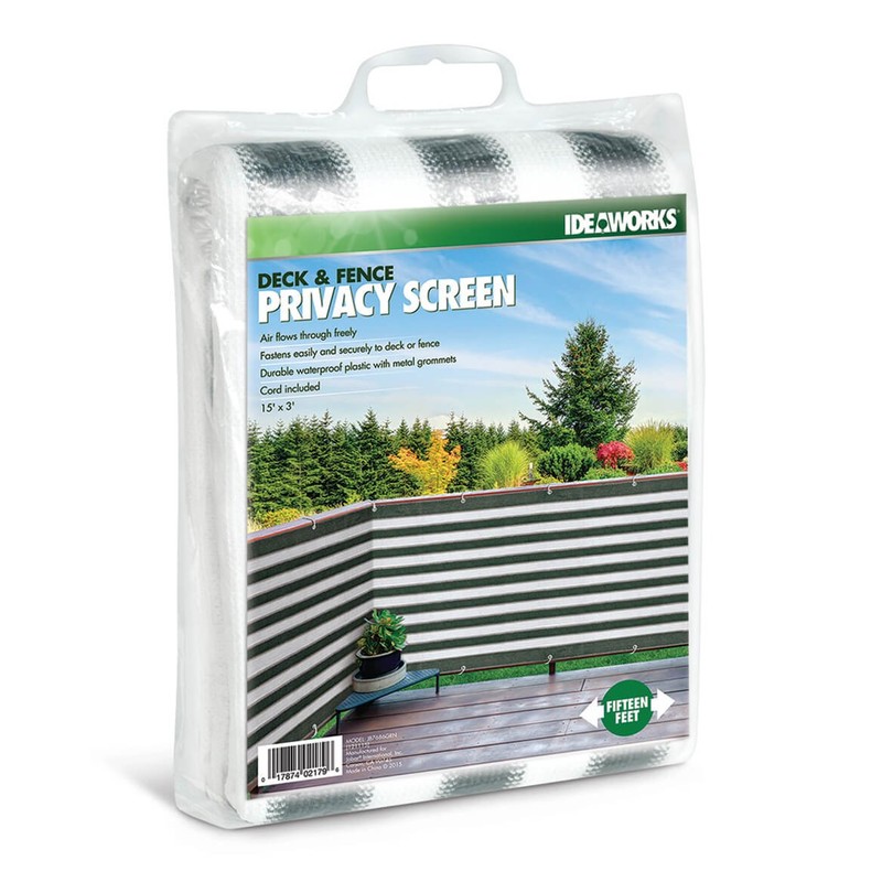 Ideaworks 15FT Deck & Fence Privacy Netting