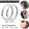 Dochais 22 Pairs Stainless Steel Tiny Stud Earrings for Women
