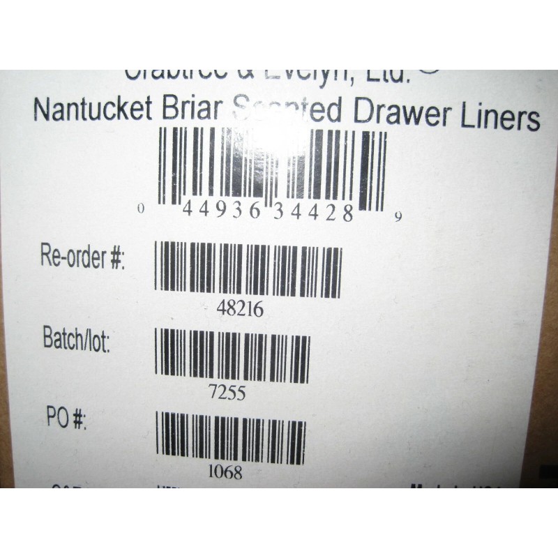 Crabtree & Evelyn NANTUCKET BRIAR Scented Drawer Liner paper 8