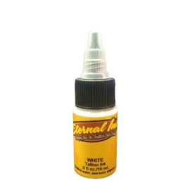 Eternal Ink Tattoo Ink White 1/2oz