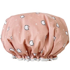 Trade Me Character Dry Shower Cap 28 x 30 cm, orange, 1 piece / 트레이드미 캐릭터 드라이 샤워캡 28 x 30 cm, 오렌지, 1개