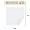 ARKBAODAN 6pcs handkerchiefs for men 100% Soft Cotton White Hankie