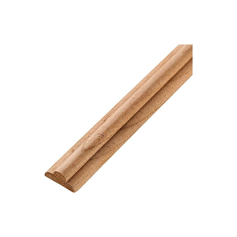 4 in French Provincial Carved Wood Trim - Cherry