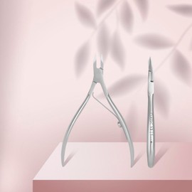 STALEKS PRO by Natury Nails Professional Cuticle Nippers, 5 mm, Stainless Steel, Classic 12-5