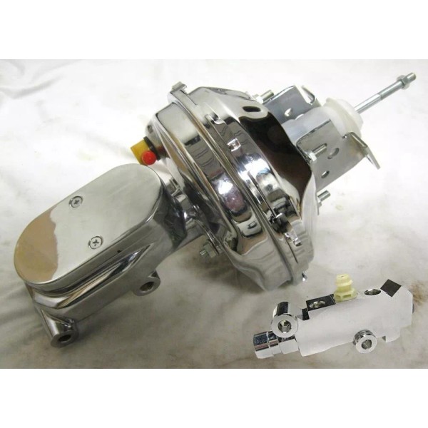 Lokar Camaro Chevelle GTO 9" Chrome Power Booster with Flat