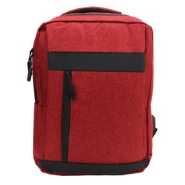 Extra Large Laptop Backpack Travel Laptop Multi Layer High Capacity Business Bag with USB Charging Port for Unisex Red
