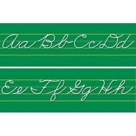 NORTH STAR TEACHER RESOURCE Traditional Cursive Alphabet Lines Bulletin Board Set