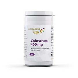 Vita World Colostrum 400mg 28% IgG 60 Capsules Pharmacist Production