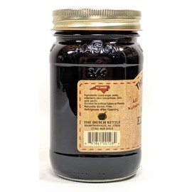 The Dutch Kettle Amish Homemade Style Elderberry Jelly 2 - 19 Oz Reusable Jars Gluten Free Seedless