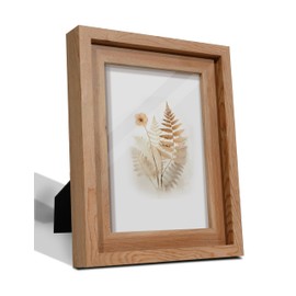 SUMGAR Picture Frames 7x5 Photo Frames 5x7 inches Wooden for Wall Friend Family Birthday Gift for Christmas Real Glass with Mounts Barn Wood Rustic Frames Display Vertical Horizontal Desk Tabletop