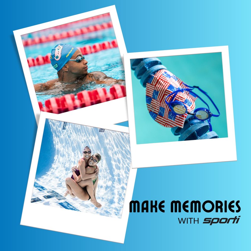 Sporti Antifog S3 Goggle - Blue Lens/Black Frame