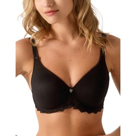 Empreinte Cassiopee Spacer Underwired Bra (38F, black)