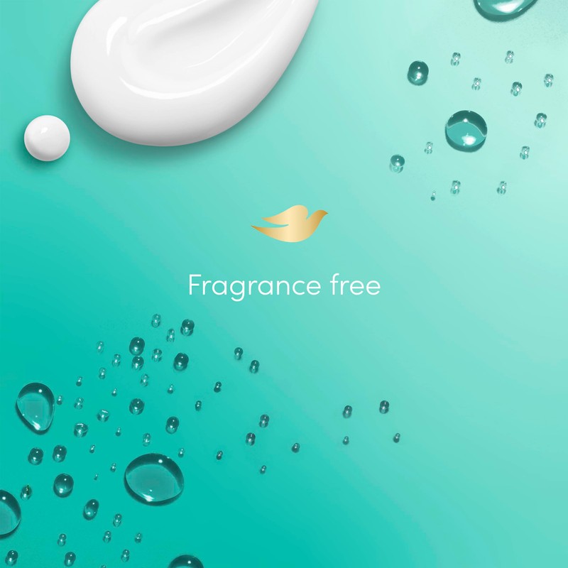 Dove Advanced Care Hypoallergenic Body Wash Fragrance Free 400 ml