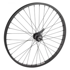WheelMaster 24" Cruiser/Comfort Rear Wheel - Weinmann AS7X Rim, 36H, Coaster Hub, Black