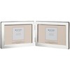 Viceni UNPF5-57 Landscape Hinged Double Photo Frame, 5 by 7-Inch,