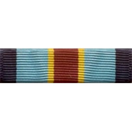 US Army Medals Army Overseas Service Ribbon Red Vinyl Striped Ribbon