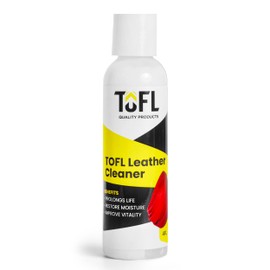 TOFL Leather Cleaner for Car Interior and Furniture Leatherette and Faux Leather Cleaner | 4 oz. Bottle