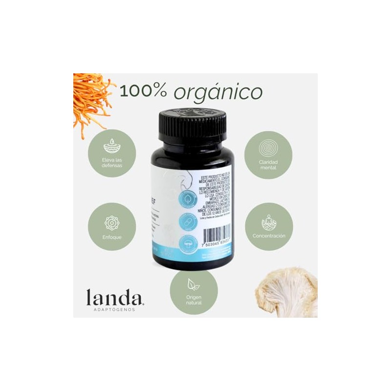 LANDA | Mind & Stress Relief | Suplemento natural con