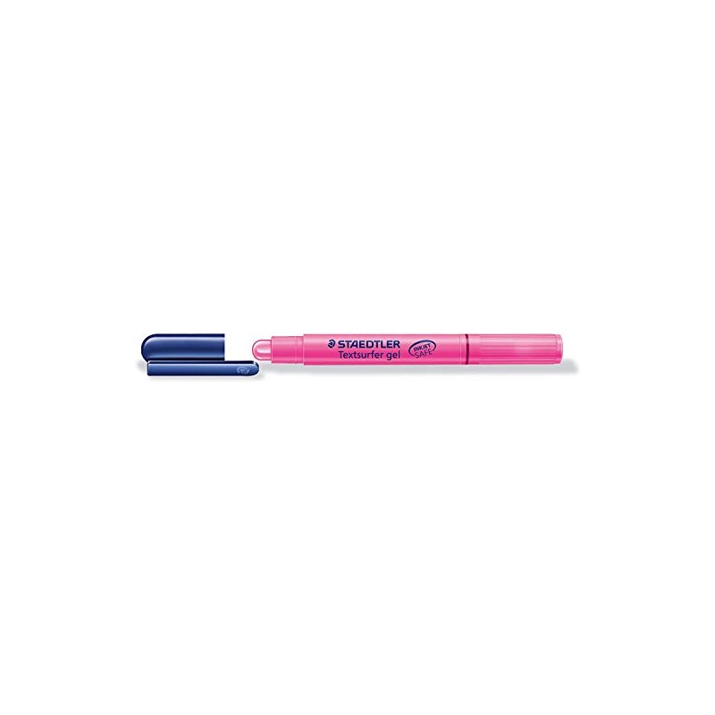STAEDTLER Textsurfer Gel Highlighter Pen (6 Pens 4 Colours) Pink,