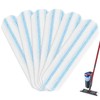 6 Pack Microfiber Mop Pads Compatible with Vileda H2prO Flat