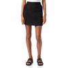 VERO MODA Damen Velours Minirock Kurzer Stretch Bleistiftrock Samt Nicki
