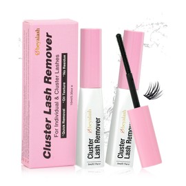 Obeyalash Lash Cluster Remover 10ml/0.35oz Eyelash Bond Remover for Lash Cluster Low Irritation Eyelash Glue Removal Oil Textur Gentle Soothing Nourishing (2pcs)