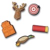Crocs Jibbitz Nature Shoe Charms, Hunting Season, 5 Pack