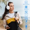 Srhythm NC35 Noise Cancelling Wireless Headphones Bluetooth 5.0, Foldable Over