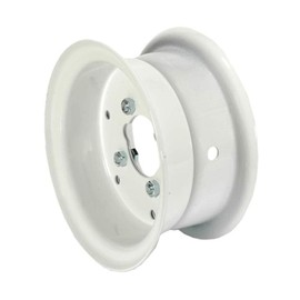 6" Go Kart Split Rim Assembly with 4 Mounting Holes in 2 7/8" Bolt Circle, 3 5/8" Wide; Fits 6" Tire with Tube.