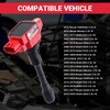 CarBole Ignition Coils with Spark Plug, Fits for Nissan Pathfinder/Altima/Maxima/Murano/Quest/Infiniti