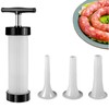 Sausage Stuffer - Homemade Manual Sausage Maker, Fast Meat Filling