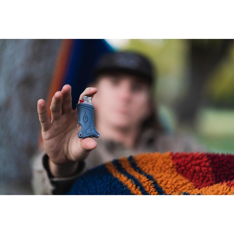 Toker Poker - Mini Bic, Keychain, Lighter Case, Multi Tool