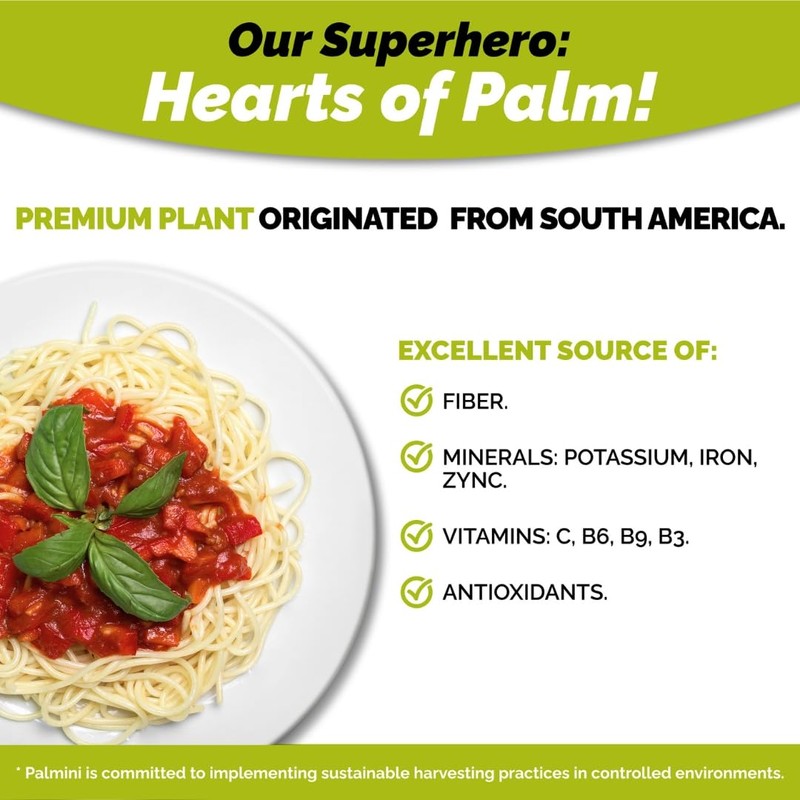 Palmini Linguine Pasta | Low-Carb, Low-Calorie Hearts of Palm Pasta