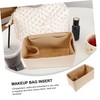 LIFKOME Pocket Organizer Felt Bag Insert Versatile Makeup Bag Organizer