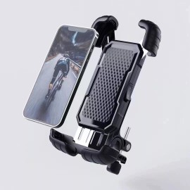PUNKZZ Soporte Para Celular Moto/bicicleta, Base Porta Teléfono360°