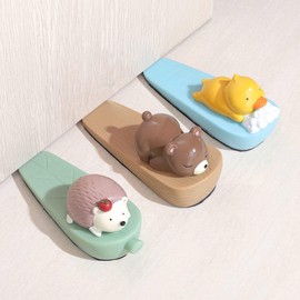 Door Stoppers, Door Stoppers for Bottom of Door Door Draft Stoppers for Bottom of Door Cute Animal Door Stop Collision Prevent Slipping Funny Decorative Wedge Door Stopper(#1)