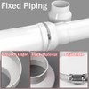 Trsnzul Exhaust Hose Adapter 150 mm to 100 mm Reducer