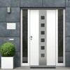 Graviers Design Door Sign Made of V2A Stainless Steel 250