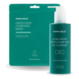 Set Limpiador Gel Coreano Y Mascarilla Hidratante