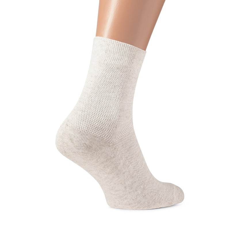 FlaxSox - Calcetines de lino súper respirables para hombre, paquete
