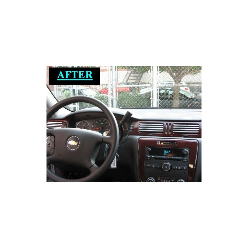 312 Motoring fits 2002-2005 Ford Thunderbird Chrome A/C Vent Trim