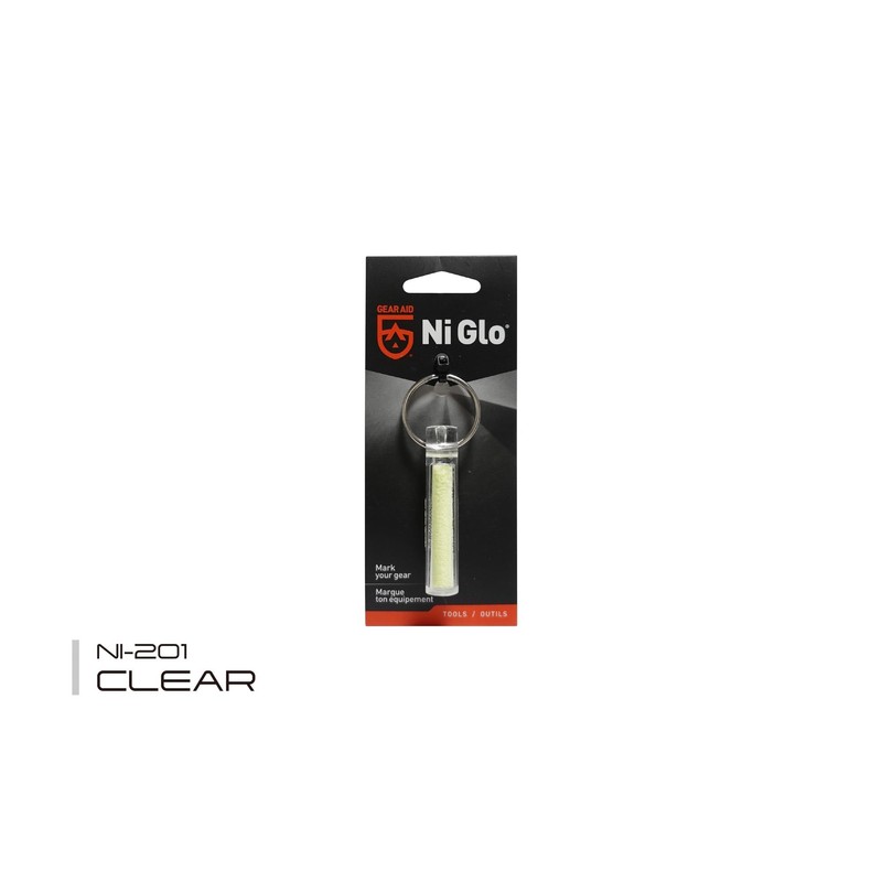 LALPHA GEAR AID Glow in the Dark Key Chain, orange