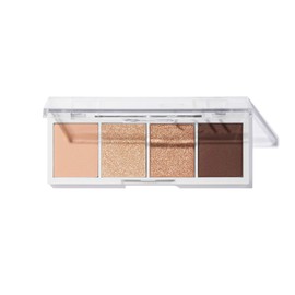 elf, Sombras de ojos tamaño bocado, cremosas, mezclables, ultrapigmentadas, fáciles de aplicar, crema y azúcar, mate y brillante, 0.12 oz             