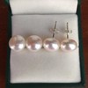 NONNYL Gifts for Wife Anniversary S925 Sterling Silver Pearl Stud