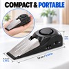 2 Pcs Door Stop Alarm for Home & Travel –