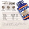 Zipvit Lion's Mane Mushroom Supplement 2000mg with B1, B5 &