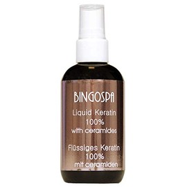 BINGOSPA Liquid Keratin 100% with Ceramides for Damaged, Weak Hair - 100 ml